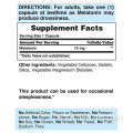 Superstärke Melatonin 10 mg schnelle Freisetzung Kapseln